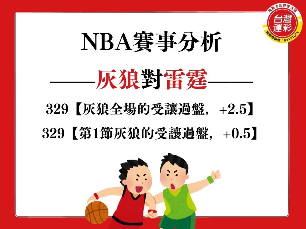 NBA賽事分析 灰狼雷霆 MLB賽事分析