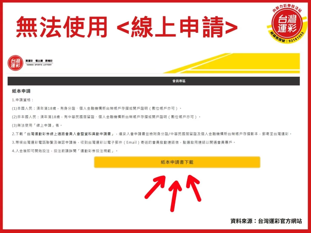 手機號碼不是我的怎麼加入運彩會員 加入運彩會員 無法申請會員 手機認證失敗 手機號碼不是我的