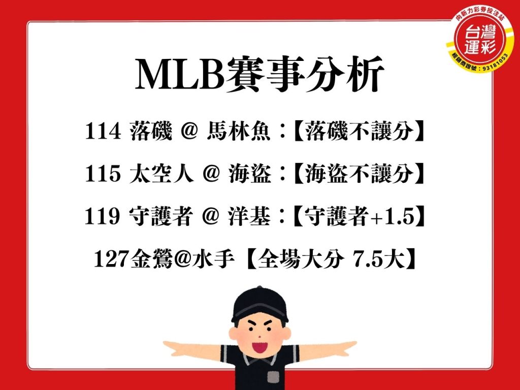NBA賽事分析 落磯馬林魚 MLB賽事分析