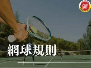 網球規則 網球運彩 美網運彩 運彩網球 美網公開賽
