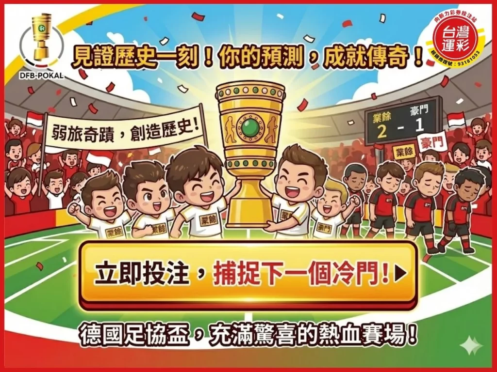 德國盃比賽 德國足總盃 足總盃是什麼 德國盃直播 德國盃決賽 德國足總盃賽程