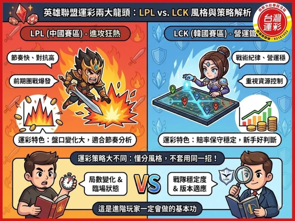 英雄聯盟運彩 lol運彩 lol運彩賠率 英雄聯盟職業聯賽 LPL LCK lol世界賽運彩 lol運彩讓分 lol運彩怎麼買 電競運彩
