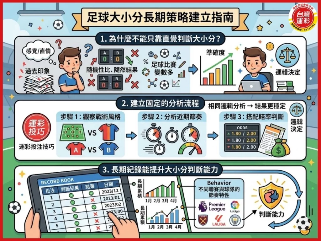 足球大小分 運彩玩法 足球運彩 運彩大小分 運彩投注技巧