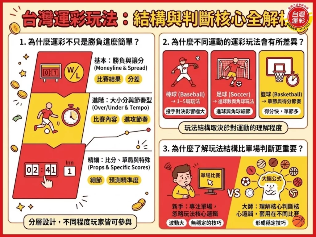 台灣運彩玩法 運彩玩法 運彩線上投注 台灣運 運彩投注技巧 運彩賠率 運彩怎麼玩
